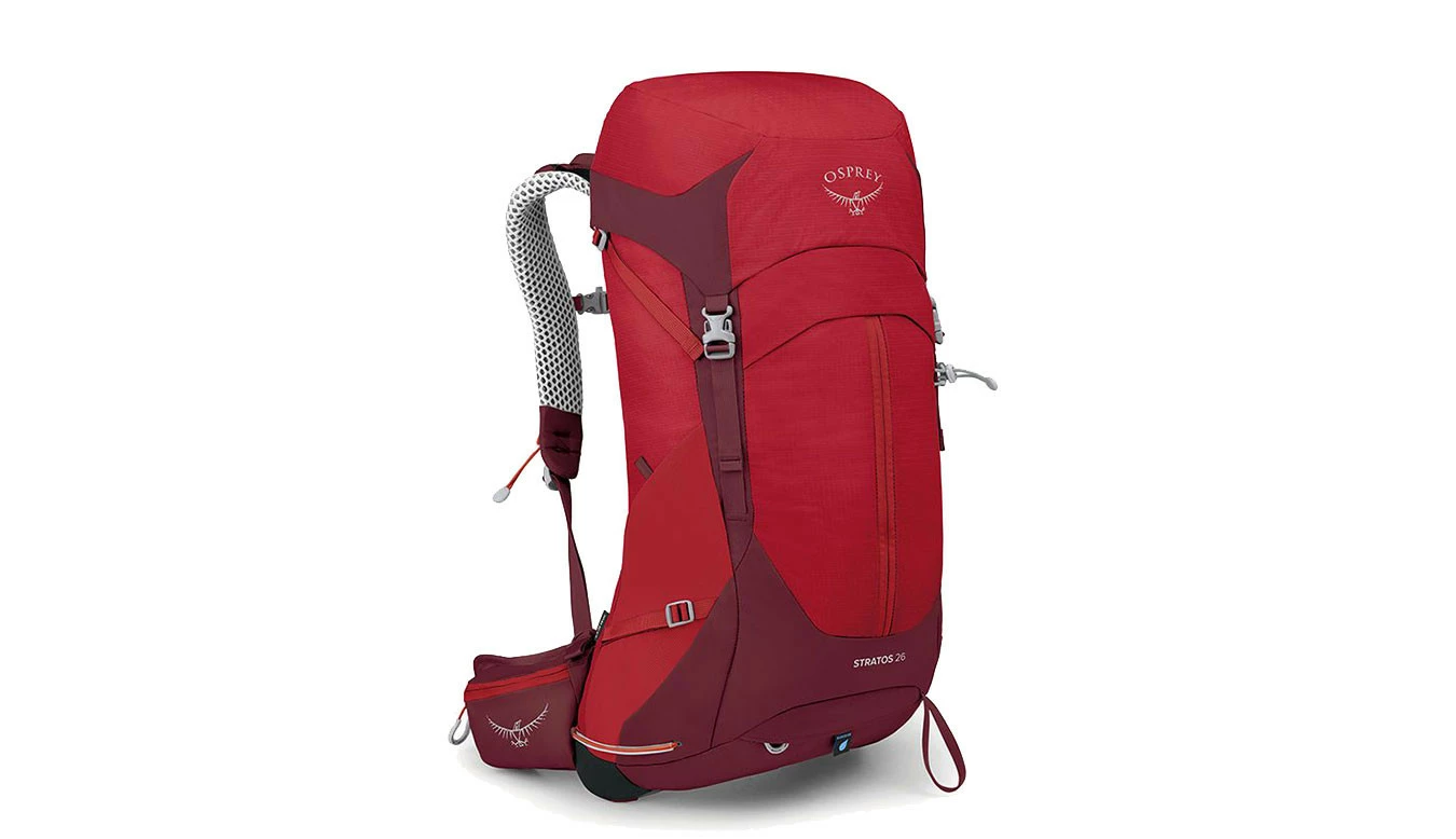 Osprey Stratos 26 Poinsettia Red Rouge / Red 3 Osprey Stratos 26 Poinsettia Red Rouge / Red