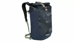 Osprey Transporter Roll Top Camo Lines Print Bleu / Blue