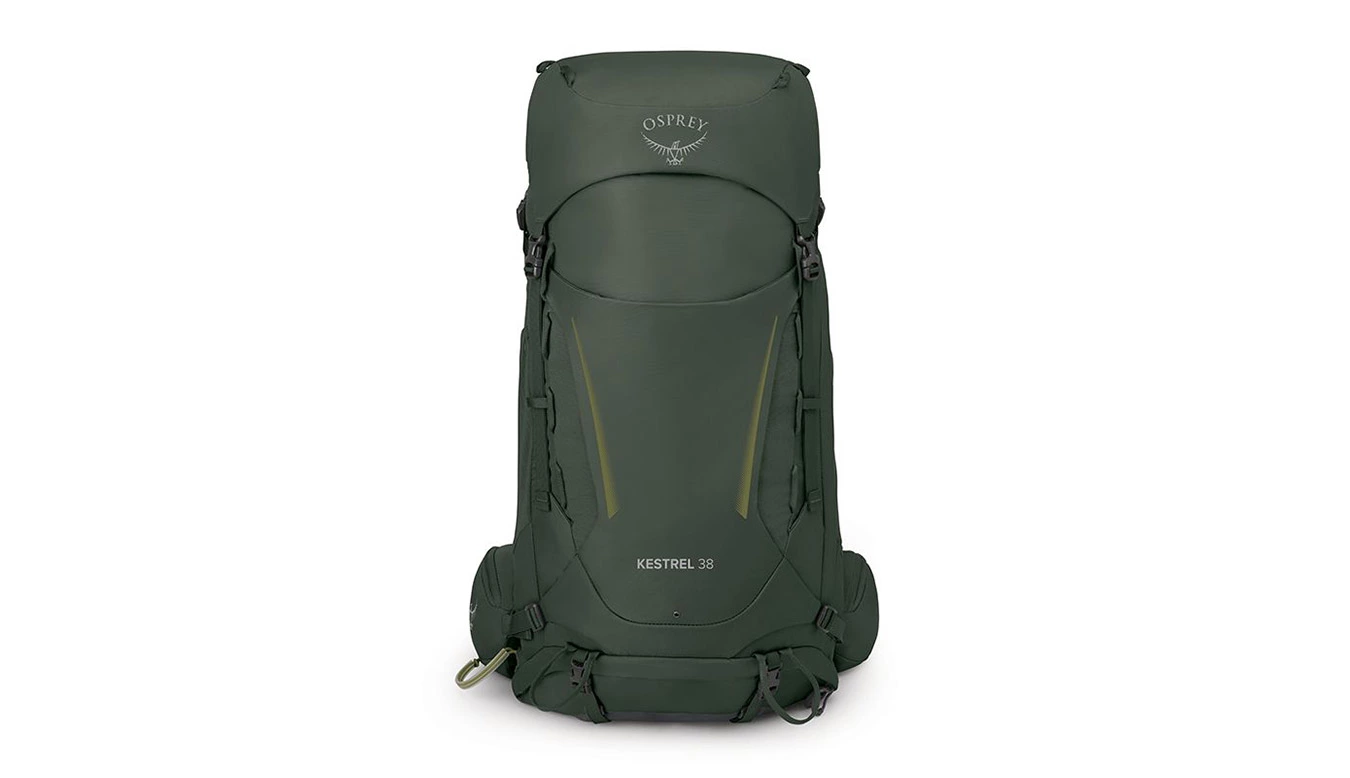 Osprey Kestrel 38 II Bonsai Green Vert / Green 6 Osprey Kestrel 38 II Bonsai Green Vert / Green – Image 4