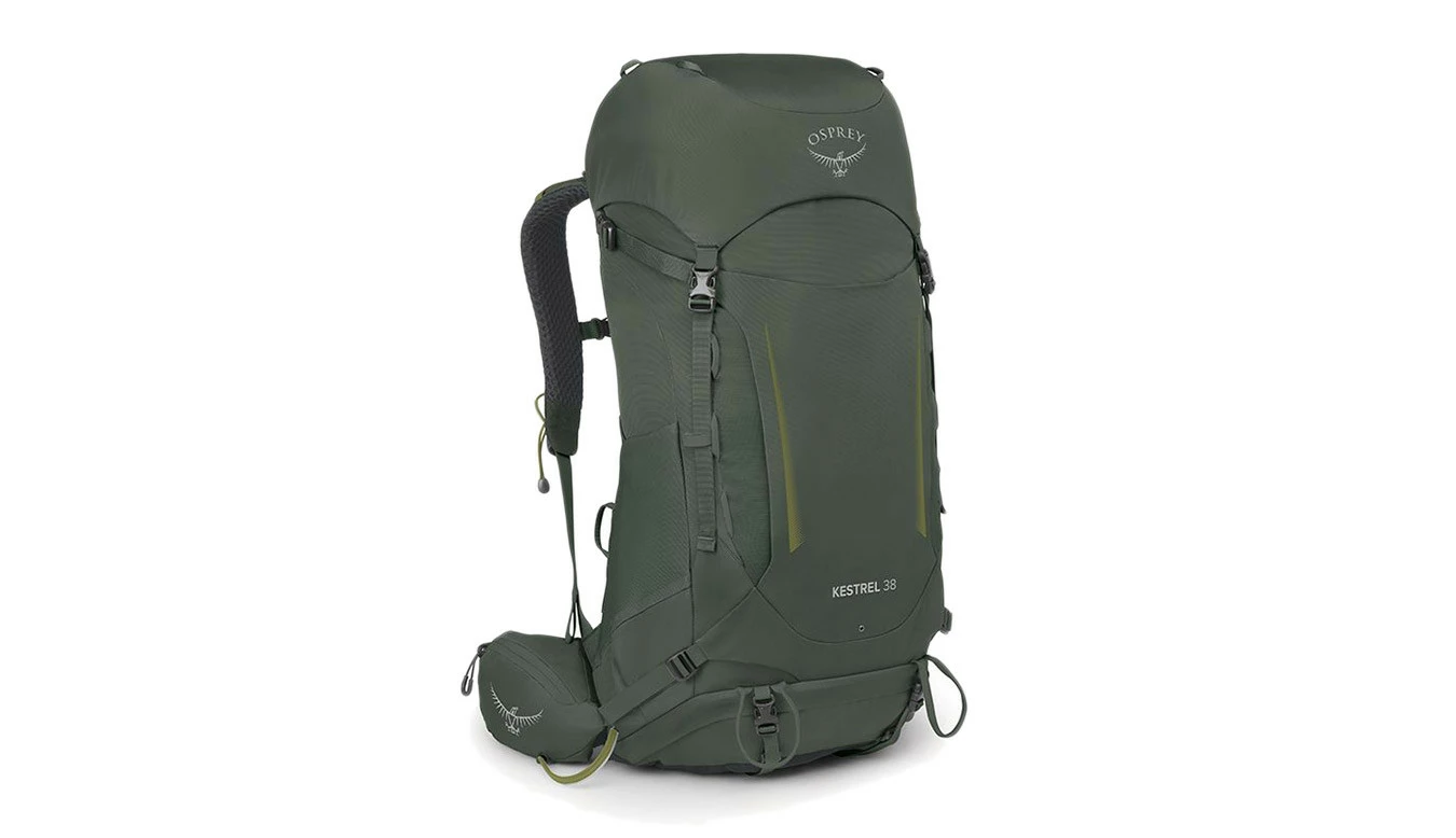 Osprey Kestrel 38 II Bonsai Green Vert / Green 3 Osprey Kestrel 38 II Bonsai Green Vert / Green