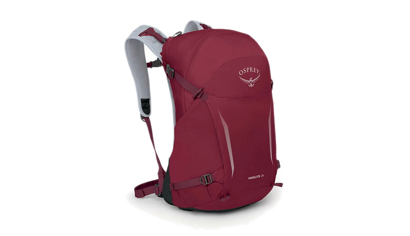 Osprey Hikelite 26 Sangria Red Rouge / Red 3 Osprey Hikelite 26 Sangria Red Rouge / Red
