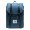 Herschel Supply Retreat Ensign Blue Crosshatch Bleu / Blue -Semelles Soldes 10066 054263