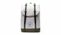 Herschel Supply Retreat Backpack Blanc / White -Semelles Soldes 10971 054573