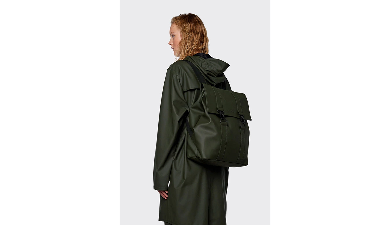 Rains MSN Bag Green Vert / Green 5 Rains MSN Bag Green Vert / Green – Image 3