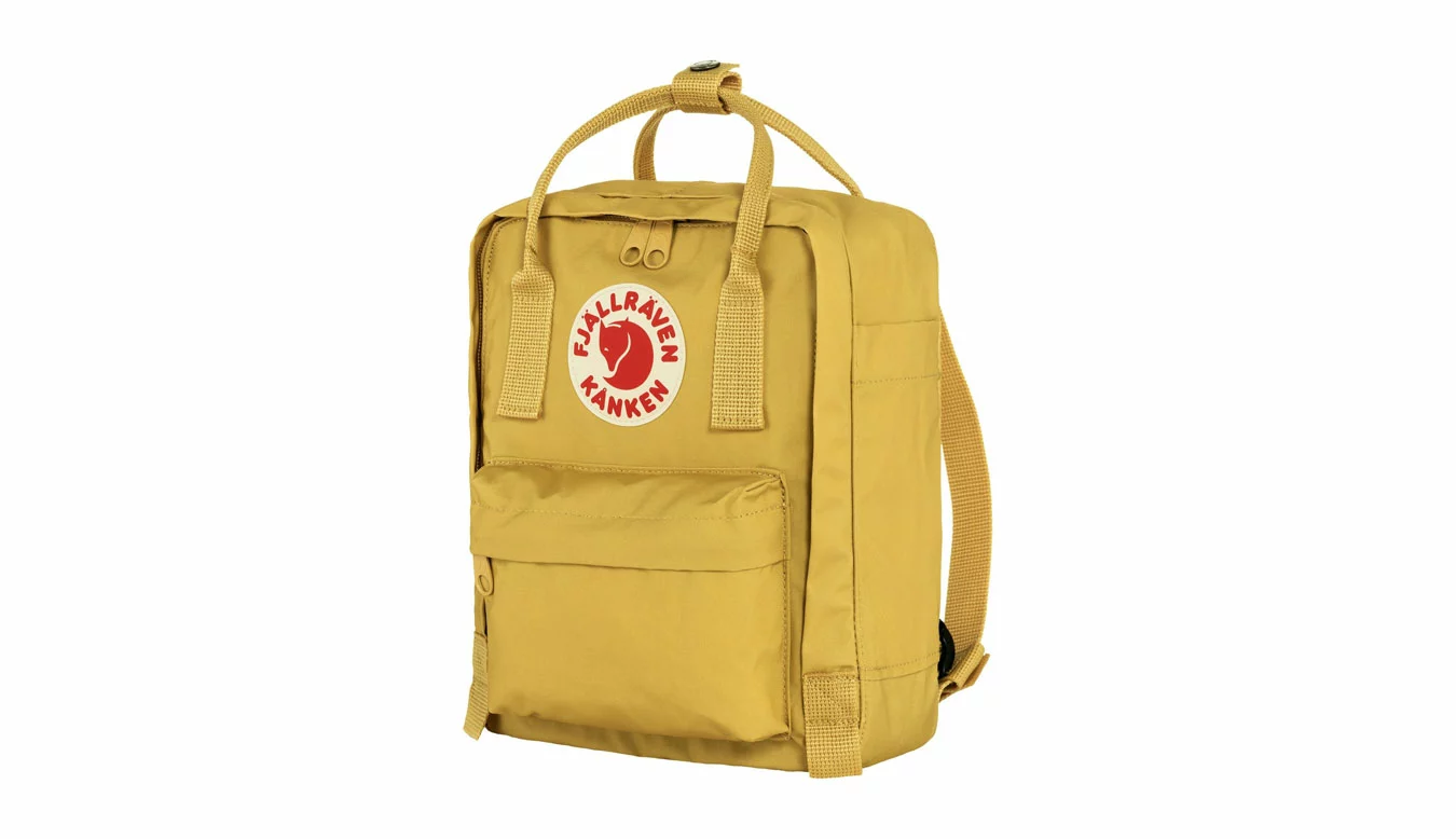 Fjällräven Kånken Mini Kantarell Jaune / Yellow 4 Fjällräven Kånken Mini Kantarell Jaune / Yellow – Image 2