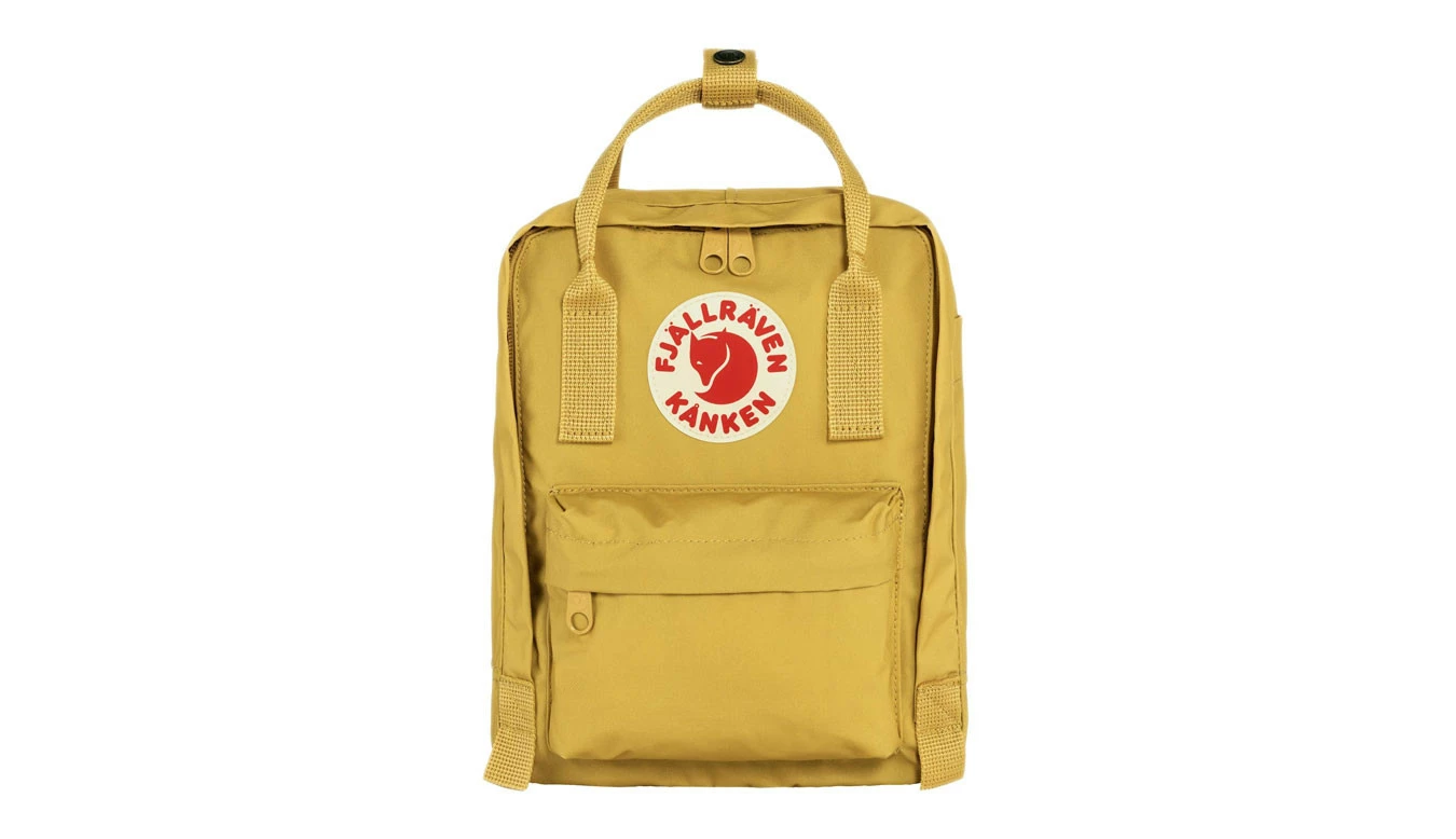 Fjällräven Kånken Mini Kantarell Jaune / Yellow 3 Fjällräven Kånken Mini Kantarell Jaune / Yellow