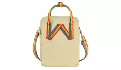 Fjällräven Kånken Rainbow Sling Blanc / White -Semelles Soldes 23623 115 902 0