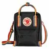 Fjällräven Kånken Rainbow Sling Noir / Black -Semelles Soldes 23623 115 902 2