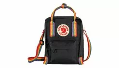 Fjällräven Kånken Rainbow Sling Noir / Black
