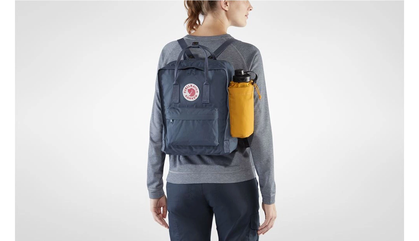 Fjällräven Kånken Bottle Pocket Gris / Grey 6 Fjällräven Kånken Bottle Pocket Gris / Grey – Image 4