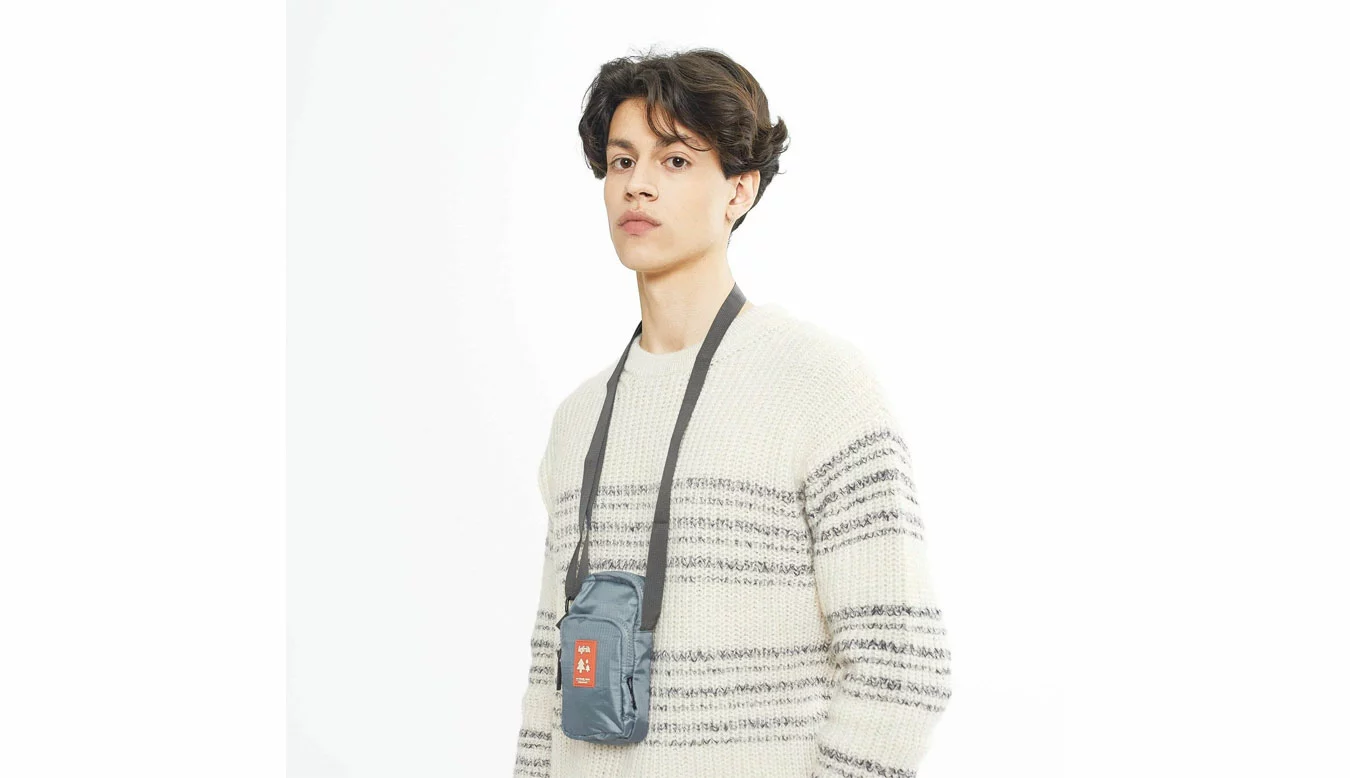 Lefrik Amsterdam Bag Stone Blue Bleu / Blue 5 Lefrik Amsterdam Bag Stone Blue Bleu / Blue – Image 3