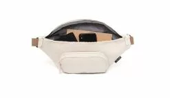 Lefrik Atlas Hip Bag Ecru Blanc / White -Semelles Soldes atlas ecr 3