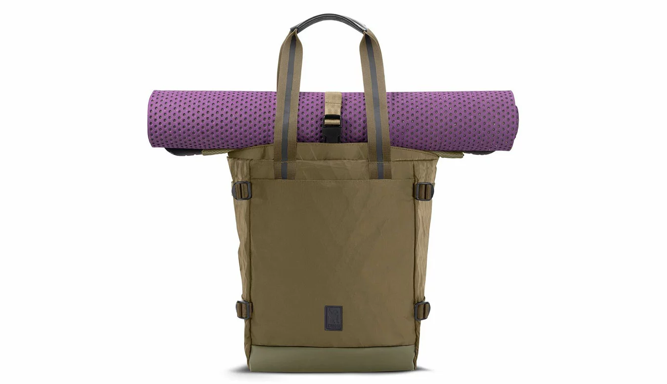 Chrome Industries Lako 3 Way Tote Sand Green Vert / Green 4 Chrome Industries Lako 3 Way Tote Sand Green Vert / Green – Image 2