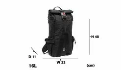 Chrome Tensile Trail Hydropack Black Noir / Black 9 Chrome Tensile Trail Hydropack Black Noir / Black -Semelles Soldes bg 344 bk na 2