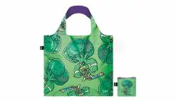 Loqi Brosmind - Eat Your Greens Recycled Bag Vert / Green