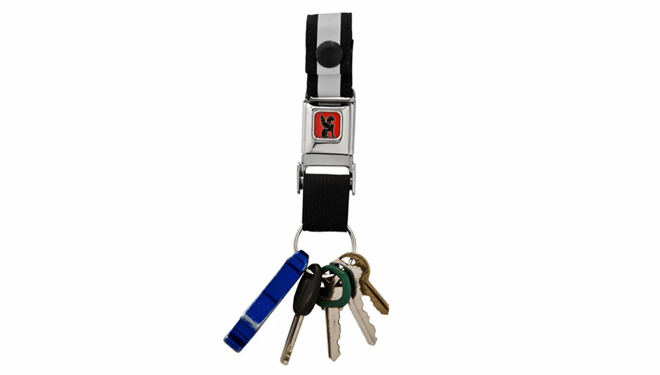 Chrome Industries Mini Buckle Key Chain No Color Gris / Grey 4 Chrome Industries Mini Buckle Key Chain No Color Gris / Grey – Image 2