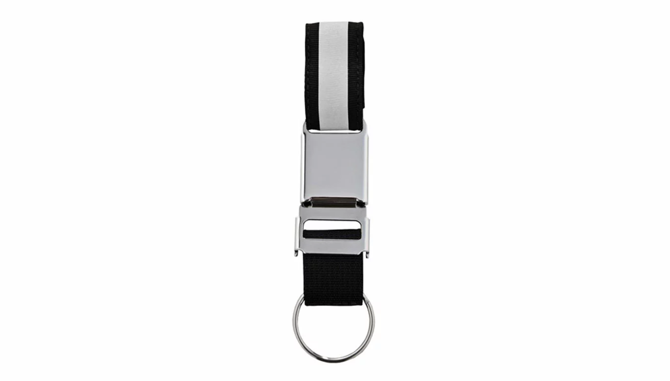 Chrome Industries Mini Buckle Key Chain No Color Gris / Grey 5 Chrome Industries Mini Buckle Key Chain No Color Gris / Grey – Image 3