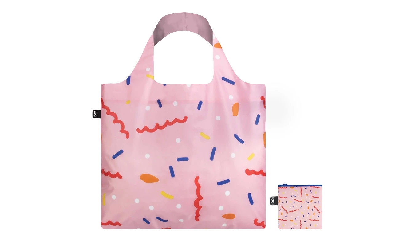 Loqi Céleste Wallaert - Confetti Bag Rose / Pink 3 Loqi Céleste Wallaert - Confetti Bag Rose / Pink