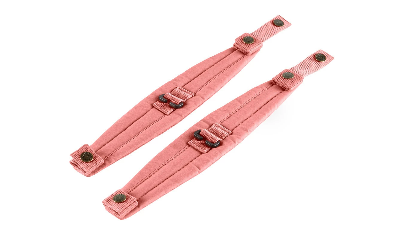 Fjällräven Kånken Shoulder Pads Pink Rose / Pink 3 Fjällräven Kånken Shoulder Pads Pink Rose / Pink