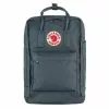 Fjällräven Kånken Laptop 17" Graphite Gris / Grey -Semelles Soldes f23525 031