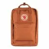 Fjällräven Kånken Laptop 17" Foliage Green Orange / Orange -Semelles Soldes f23525 2431