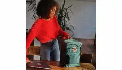 Fjällräven Kånken Laptop 17" Sky Blue Bleu / Blue -Semelles Soldes f23525 501 3