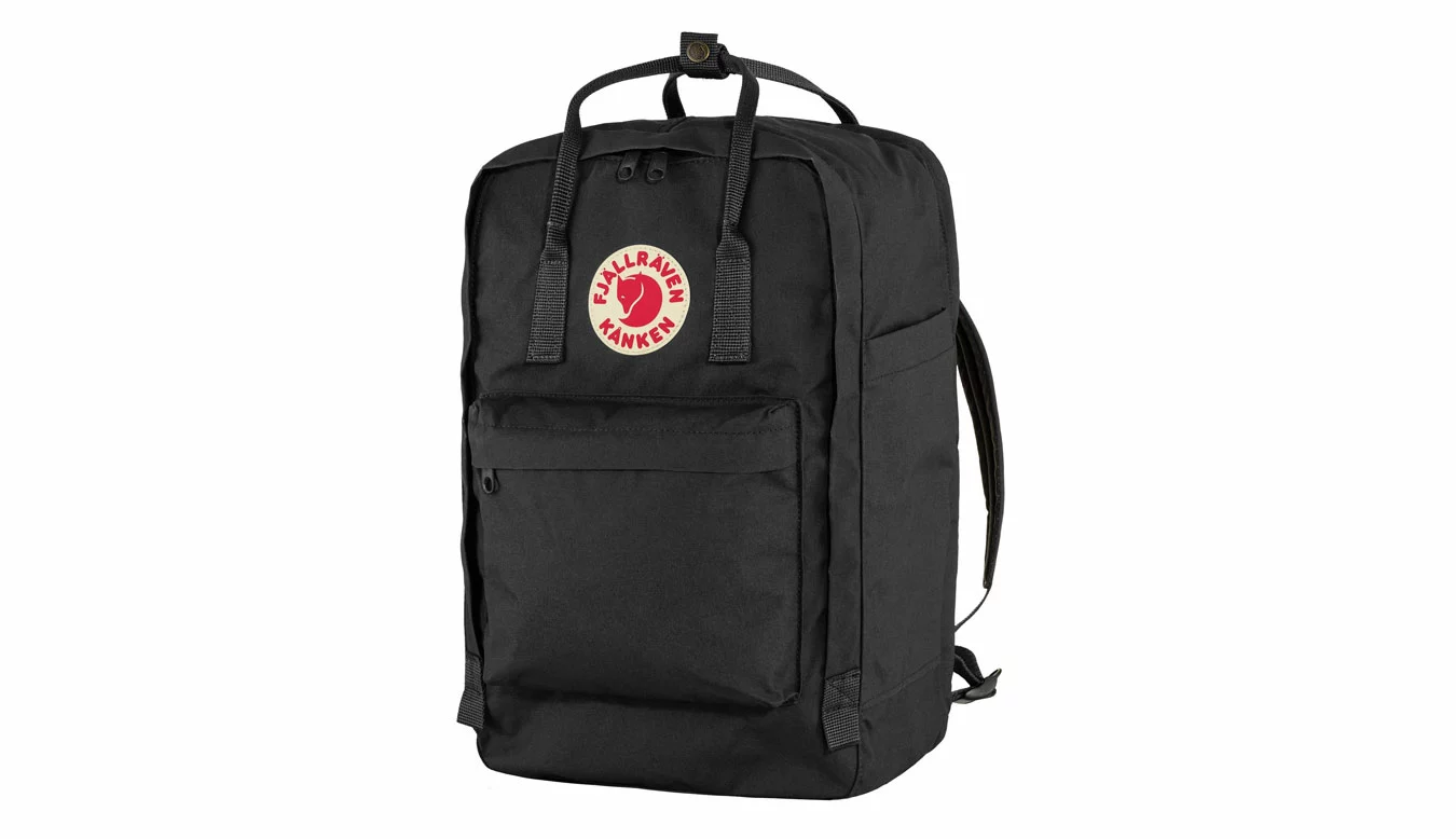 Fjällräven Kånken Laptop 17" Black Noir / Black 4 Fjällräven Kånken Laptop 17" Black Noir / Black – Image 2