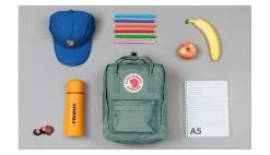 Fjällräven Kånken Mini Kids Mint Green Vert / Green -Semelles Soldes f23561 326 9084 2