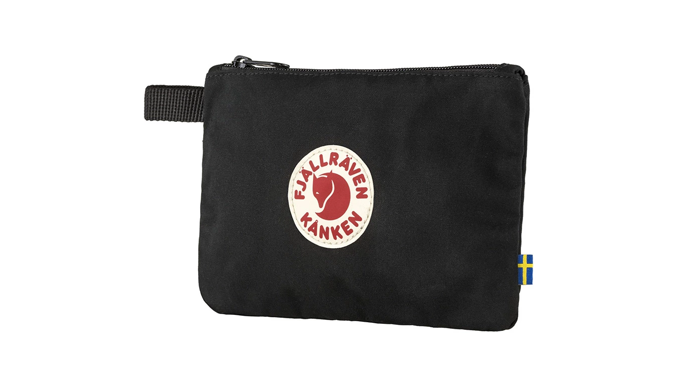 Fjällräven Kånken Gear Pocket Black Noir / Black 4 Fjällräven Kånken Gear Pocket Black Noir / Black – Image 2