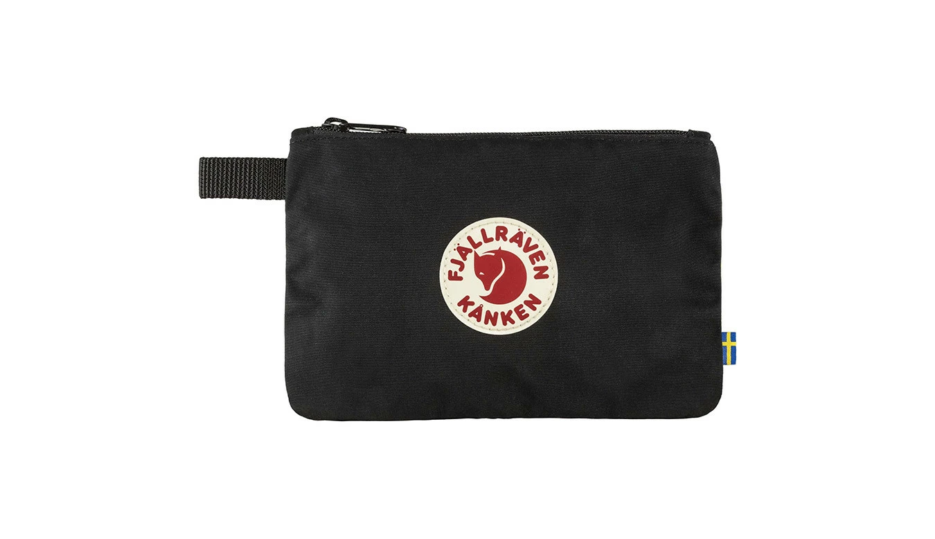 Fjällräven Kånken Gear Pocket Black Noir / Black 3 Fjällräven Kånken Gear Pocket Black Noir / Black