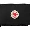 Fjällräven Kånken Travel Wallet Black Gris / Grey -Semelles Soldes fj llr ven k nken travel wallet black