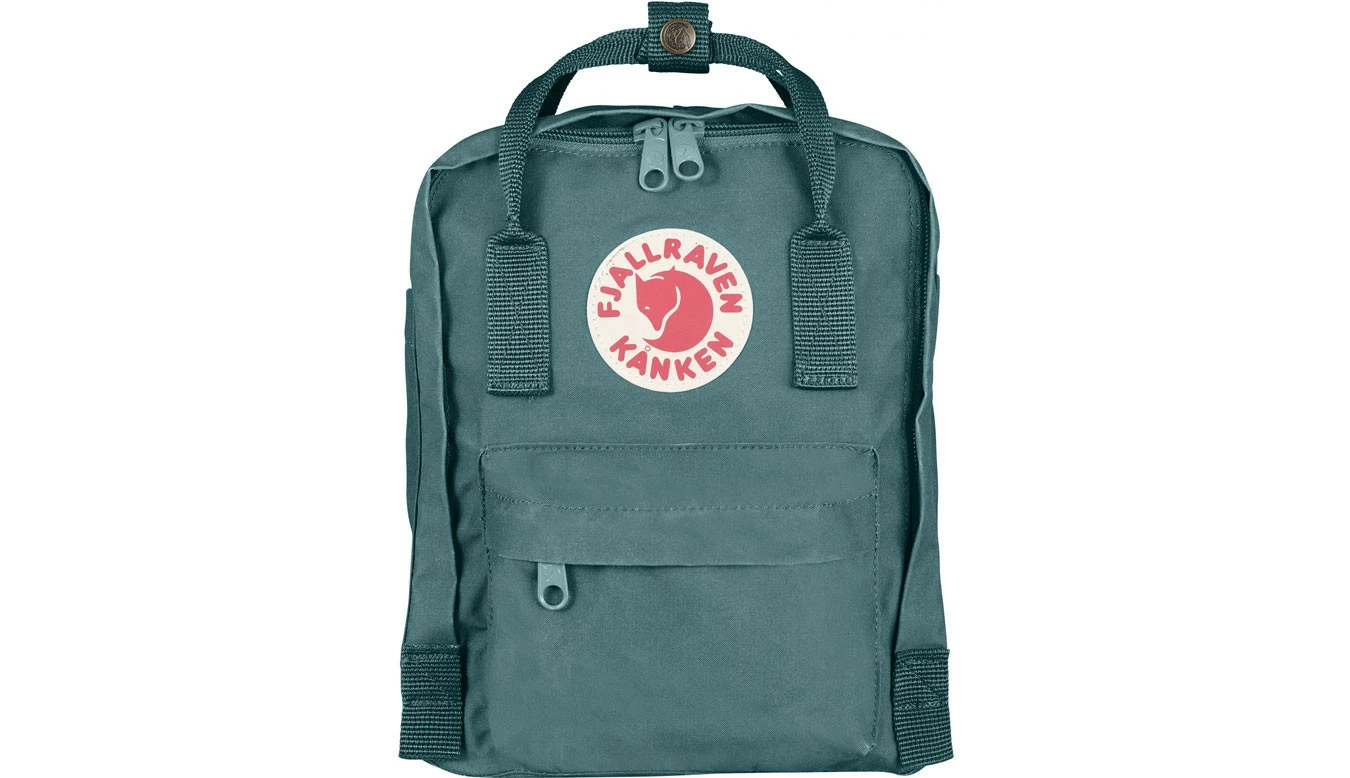 Fjällräven Kånken Mini Kids Frost Green Vert / Green 3 Fjällräven Kånken Mini Kids Frost Green Vert / Green