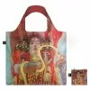 Loqi GUSTAV KLIMT Hygieia Bag Rouge / Red -Semelles Soldes gk.hy