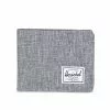 Herschel Supply Roy RFID Raven Crosshatch Gris / Grey -Semelles Soldes herschel roy rfid raven crosshatch 10363 00919 os 2