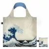 Loqi Katsushika Hokusai - The Great Wave, 1831 Recycled Bag Blanc / White