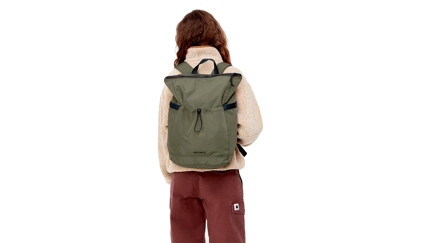 Carhartt WIP Bayshore Backpack Vert / Green 5 Carhartt WIP Bayshore Backpack Vert / Green – Image 3