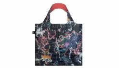 Loqi KRISTJANA S WILLIAMS INTERIORS World Map Bag Noir / Black