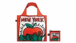 Loqi Bag Keith Haring New York Recycled Bag Rouge / Red 7 Loqi Bag Keith Haring New York Recycled Bag Rouge / Red -Semelles Soldes loqi bag keith haring new york bag3