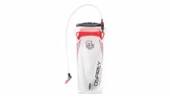 Osprey Hydraulics LT 2.5L Reservoir Red Blanc / White