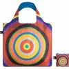 Loqi POUL GERNES Target Recycled Bag Rouge / Red -Semelles Soldes pg.ta loqi gernes target bag with zip pocket