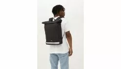 Lefrik Roll Reflective Rucksack Black Noir / Black -Semelles Soldes reflective blk 2