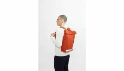 Lefrik Roll Reflective Rucksack Rust Orange / Orange -Semelles Soldes reflective rust 4