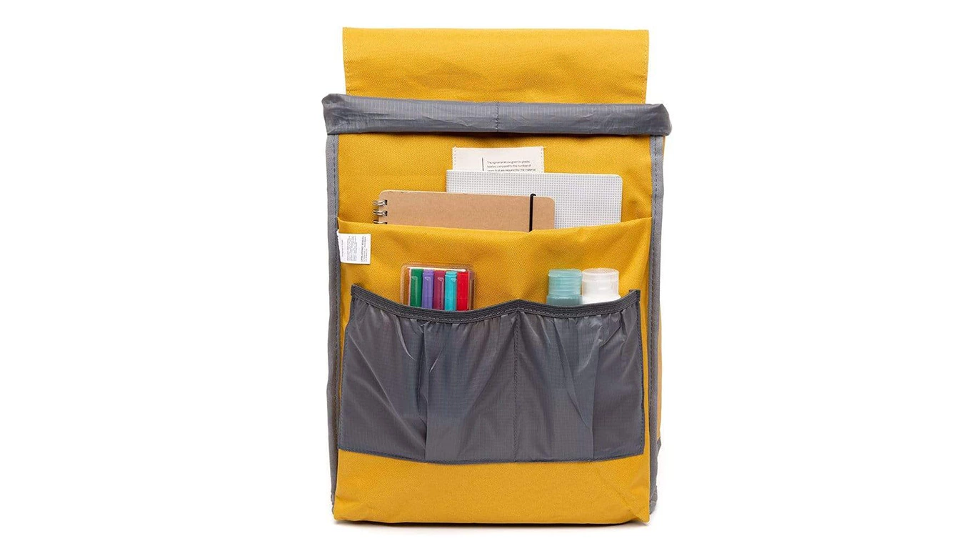 Lefrik Scout Backpack Mustard Jaune / Yellow 6 Lefrik Scout Backpack Mustard Jaune / Yellow – Image 4
