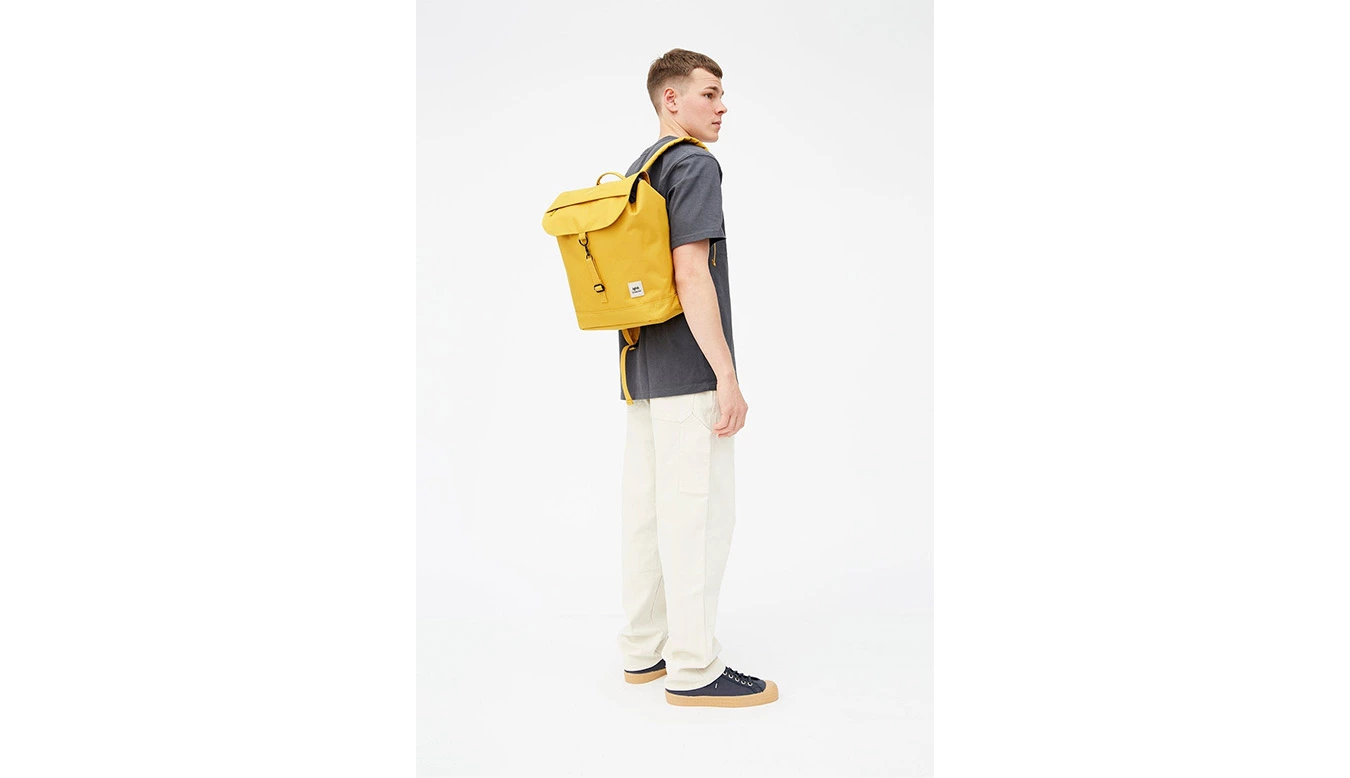 Lefrik Scout Backpack Mustard Jaune / Yellow 7 Lefrik Scout Backpack Mustard Jaune / Yellow – Image 5