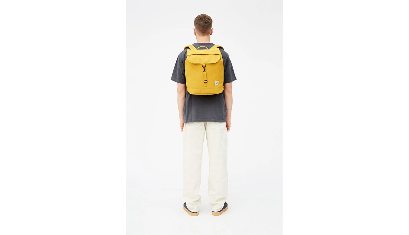 Lefrik Scout Backpack Mustard Jaune / Yellow 8 Lefrik Scout Backpack Mustard Jaune / Yellow – Image 6