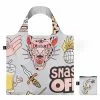 Loqi Snask Tiger Snake Grey Recycled Bag Gris / Grey 1 Loqi Snask Tiger Snake Grey Recycled Bag Gris / Grey -Semelles Soldes sn.tg .r