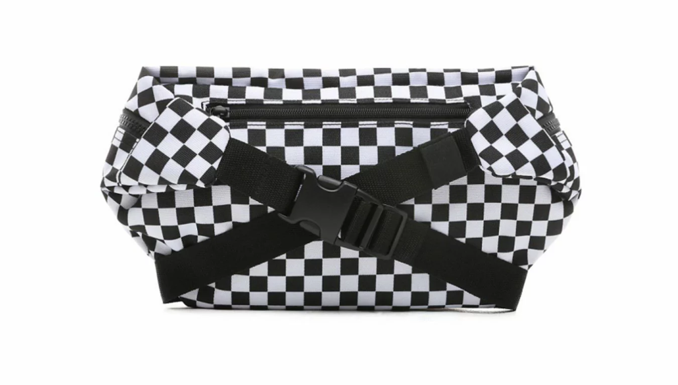 Vans Wm Ranger Waist Pack Black/White Checkerboard Noir / Black 4 Vans Wm Ranger Waist Pack Black/White Checkerboard Noir / Black – Image 2