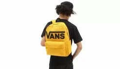 Vans Old Skool Drop V Backpack Jaune / Yellow -Semelles Soldes vn0a5khpf3x 3
