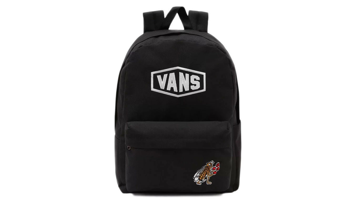Vans Checkerboard Research Old Skool IIII Backpack Noir / Black 3 Vans Checkerboard Research Old Skool IIII Backpack Noir / Black