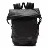 Vans Rolltop Backpack Noir / Black -Semelles Soldes vn0a5kjhblk 2